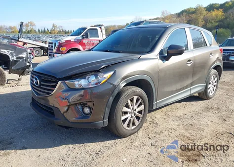 2016 Mazda Cx-5 Touring из США, поврежденный, VIN JM3KE4CY4G0804046